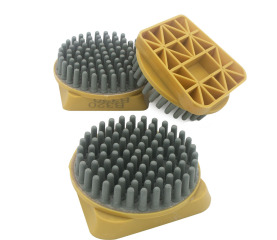 rubber antique brush